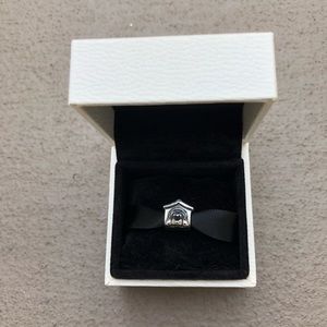 Pandora Retired Doghouse Sterling Charm